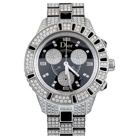 dior diamond watches|diamond studded watches.